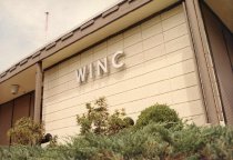 WINC radio station, c1970